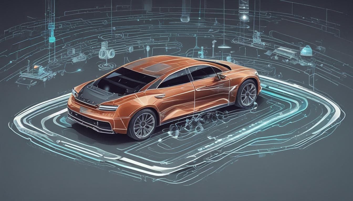 A Revolução da IA na Indústria Automotiva: Carros Autônomos, Produção Inteligente e a Mobilidade do Futuro