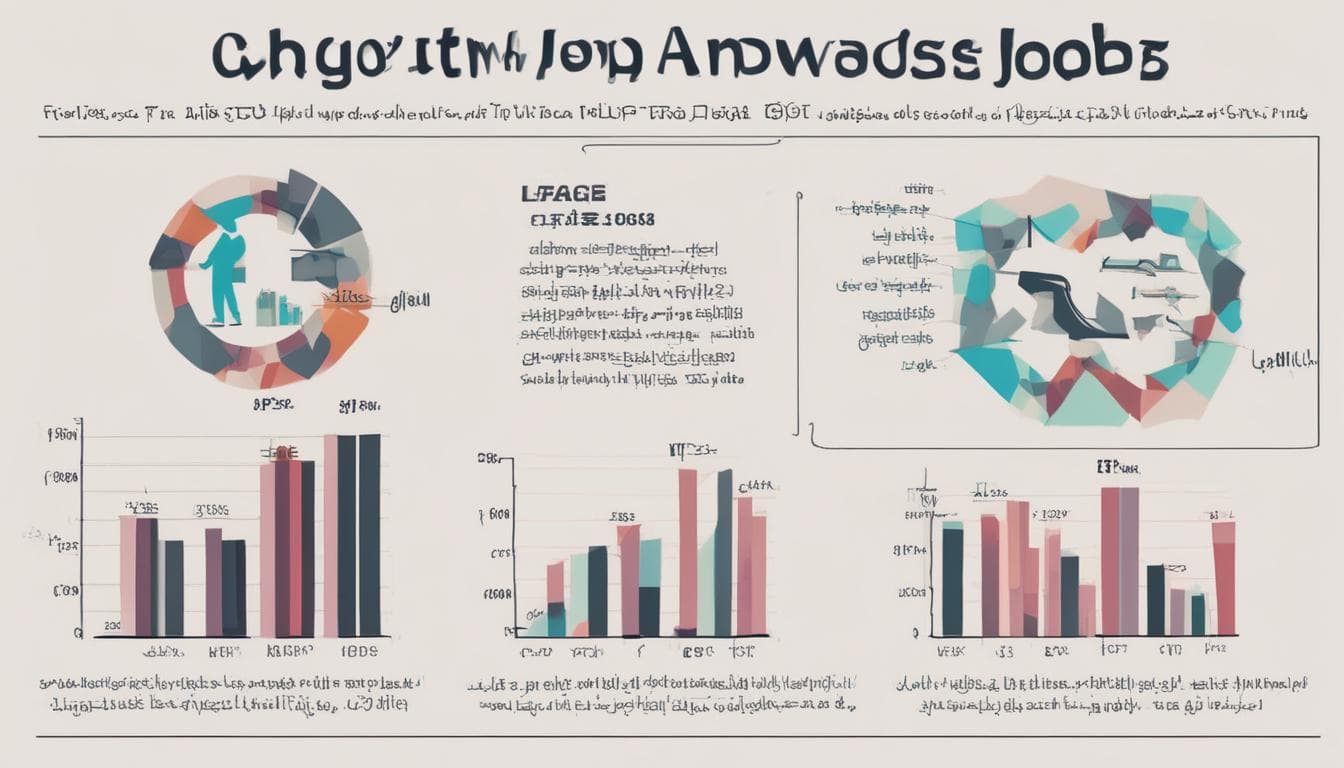 رسم بياني يوضح مقارنة بين الوظائف المهددة والوظائف الجديدة في قطاع النقل