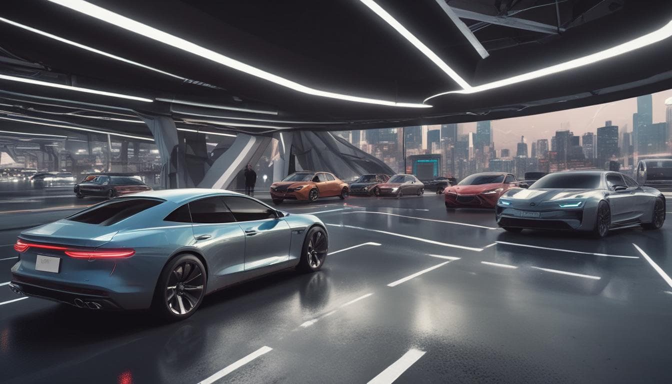 Alt text: Simulation of autonomous driving scenarios in a metaverse environment