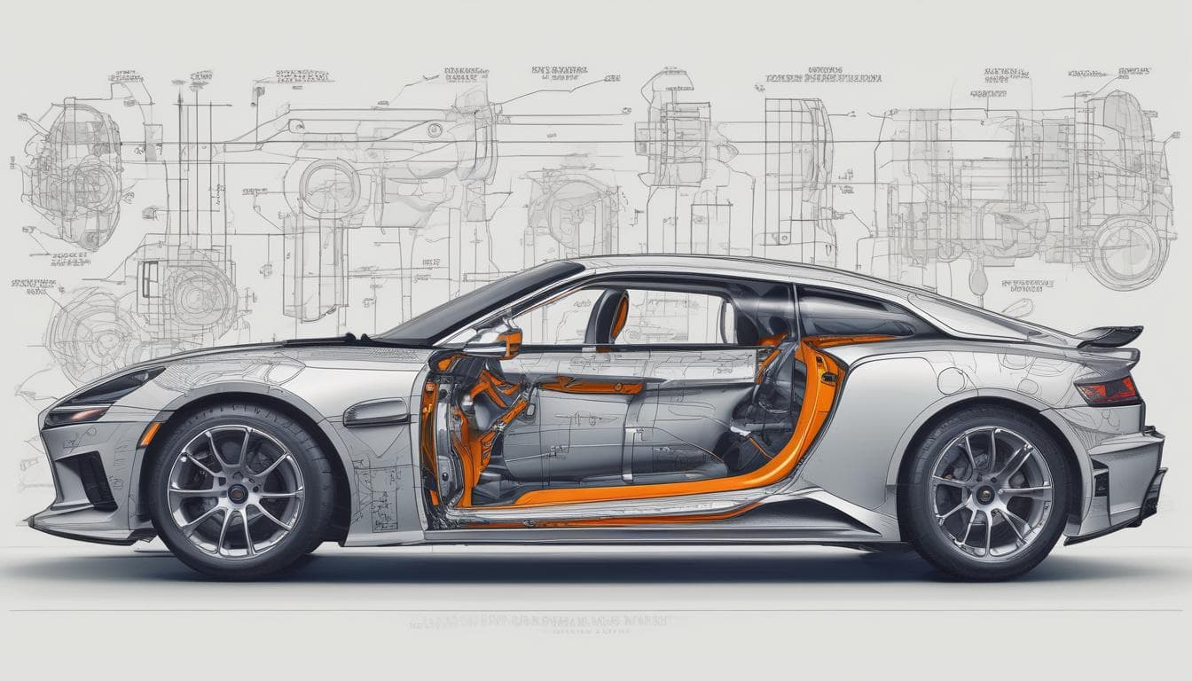 Immagine di una struttura di carrozzeria rinforzata