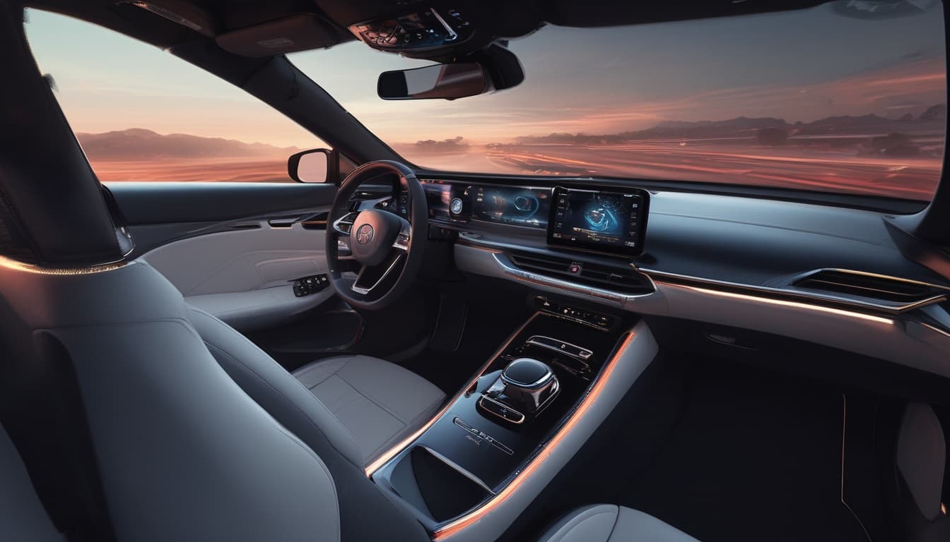 Будущее автомобильных информационно-развлекательных систем: от базовых дисплеев к иммерсивным цифровым кокпитам