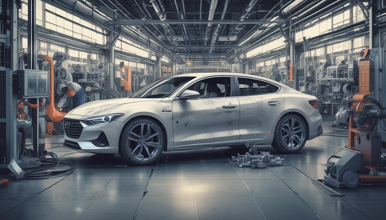 自動車製造の未来:3Dプリンティング、AI、デジタルツインが導く持続可能性と効率性革命