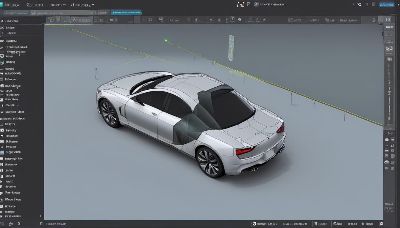 自动驾驶仿真测试平台的界面截图