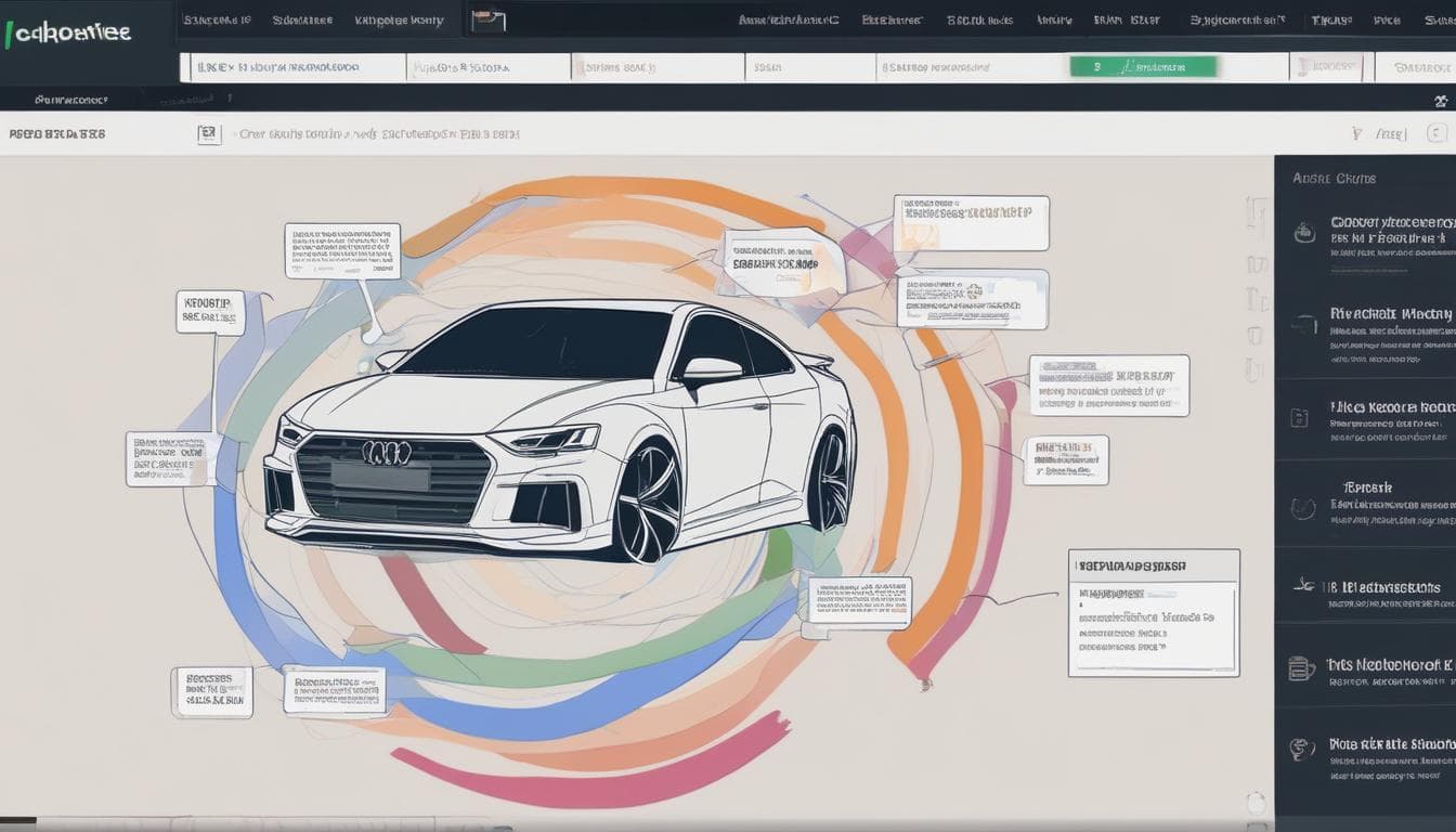 Image: Data visualization dashboard showing vehicle performance